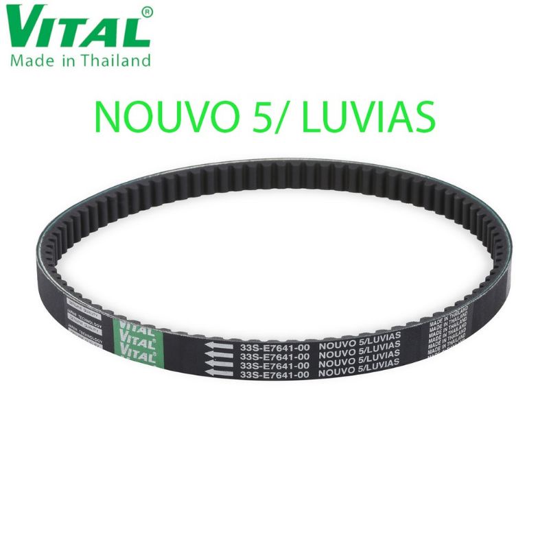 Dây curoa NOUVO 5, SX, LUVIAS - Day curoa VITAL chính hãng Thái Lan