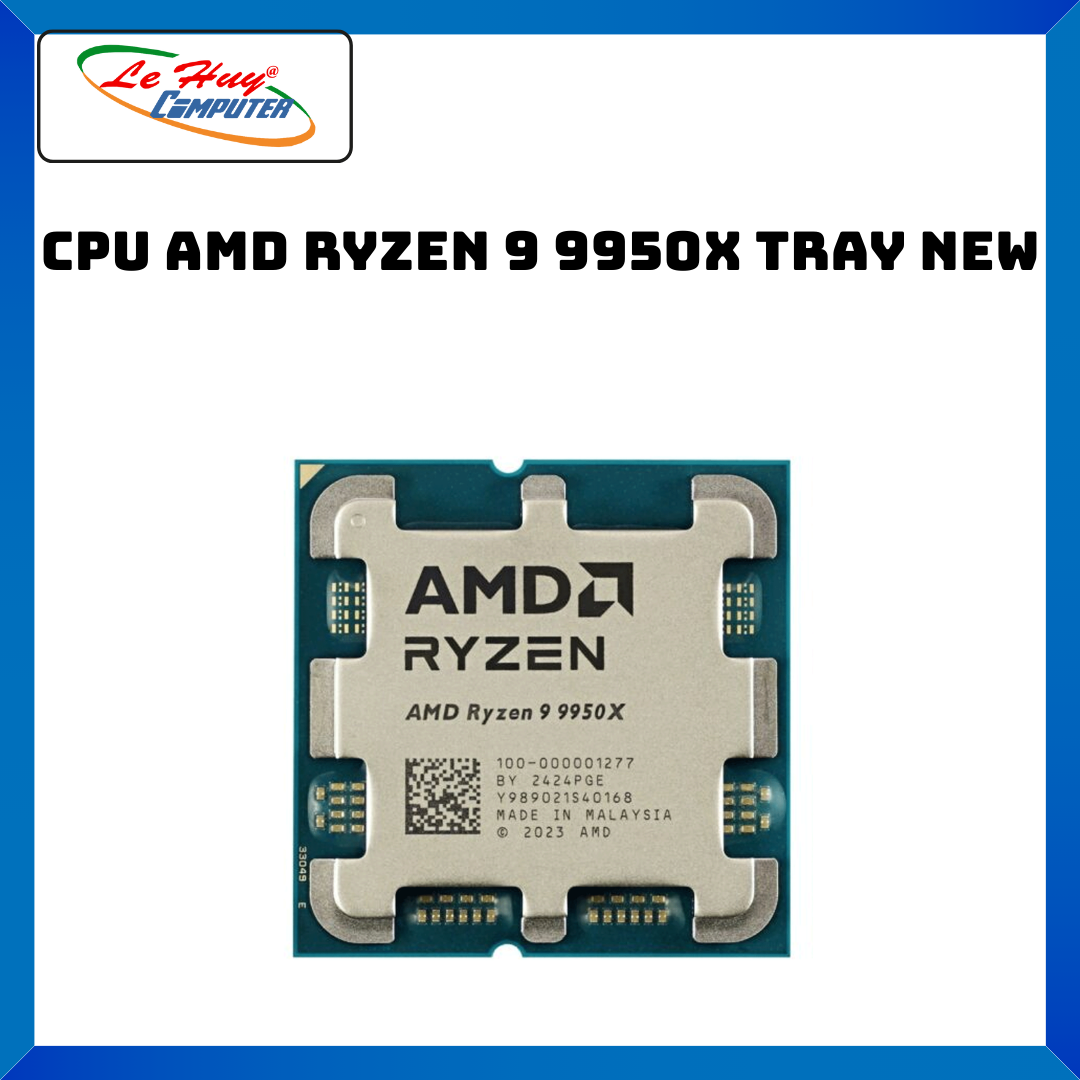 Cpu Amd Ryzen 9 9950X Tray - Genuine Product