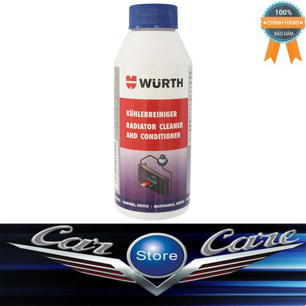 Vệ sinh két nước làm mát động cơ Wurth Radiator Cleaner 250ml 05861510250