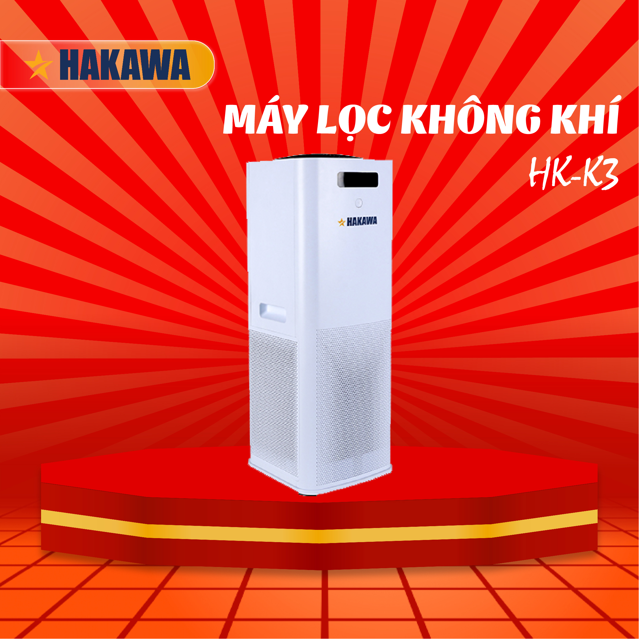 Air purifier HAKAWA HK-K3 - Genuine goods - Warranty 2 years