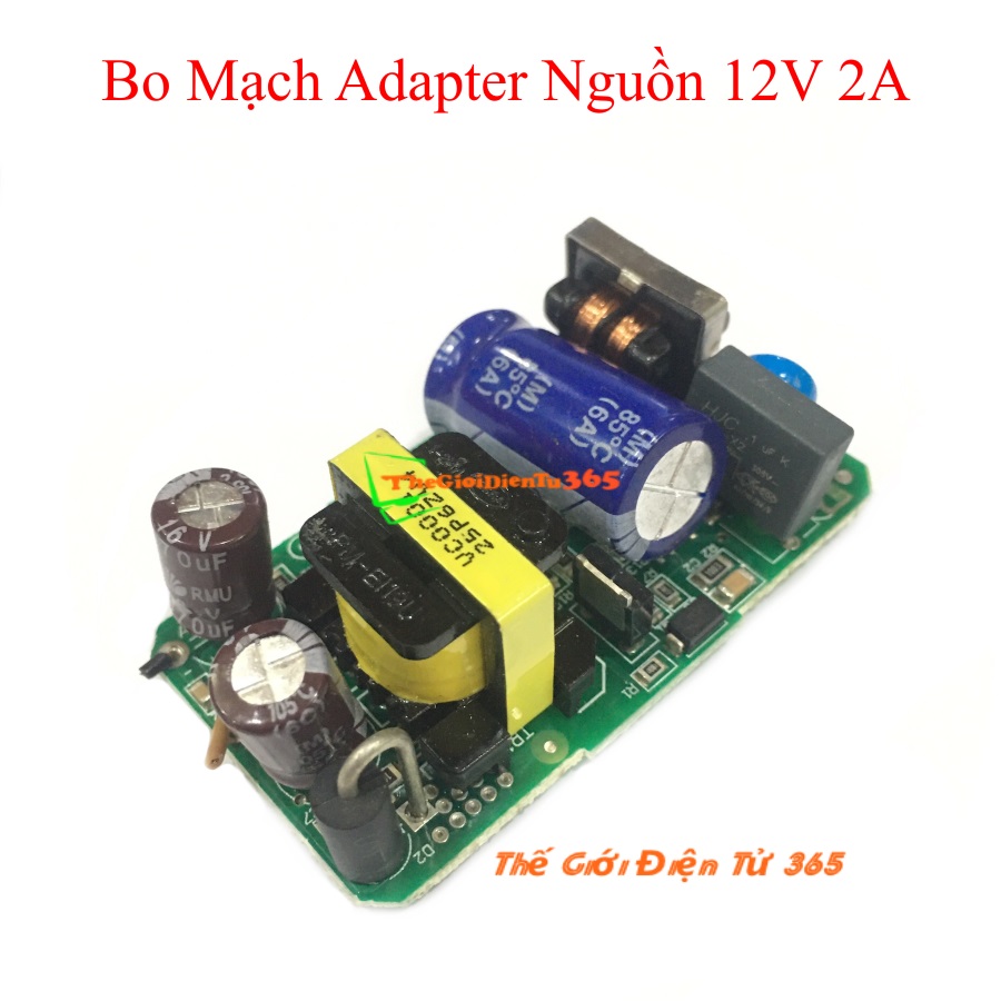 Bo Mạch Nguồn 12V 2A