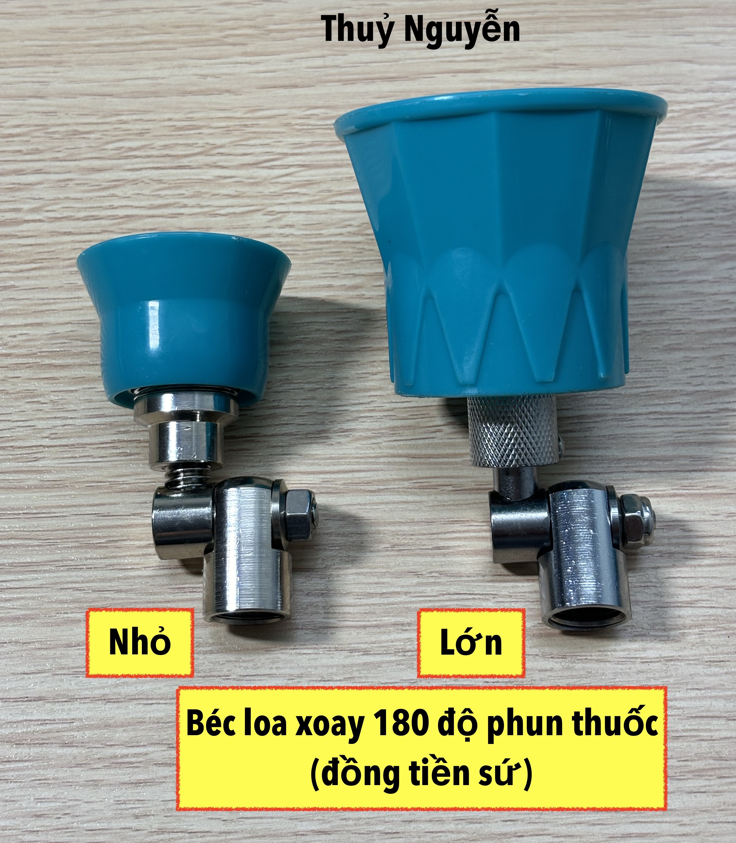 Béc loa xoay 180 độ phun xịt thuốc