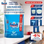 Viên Rửa Chén Finish Nhật Bản Power Cube 100 Viên
