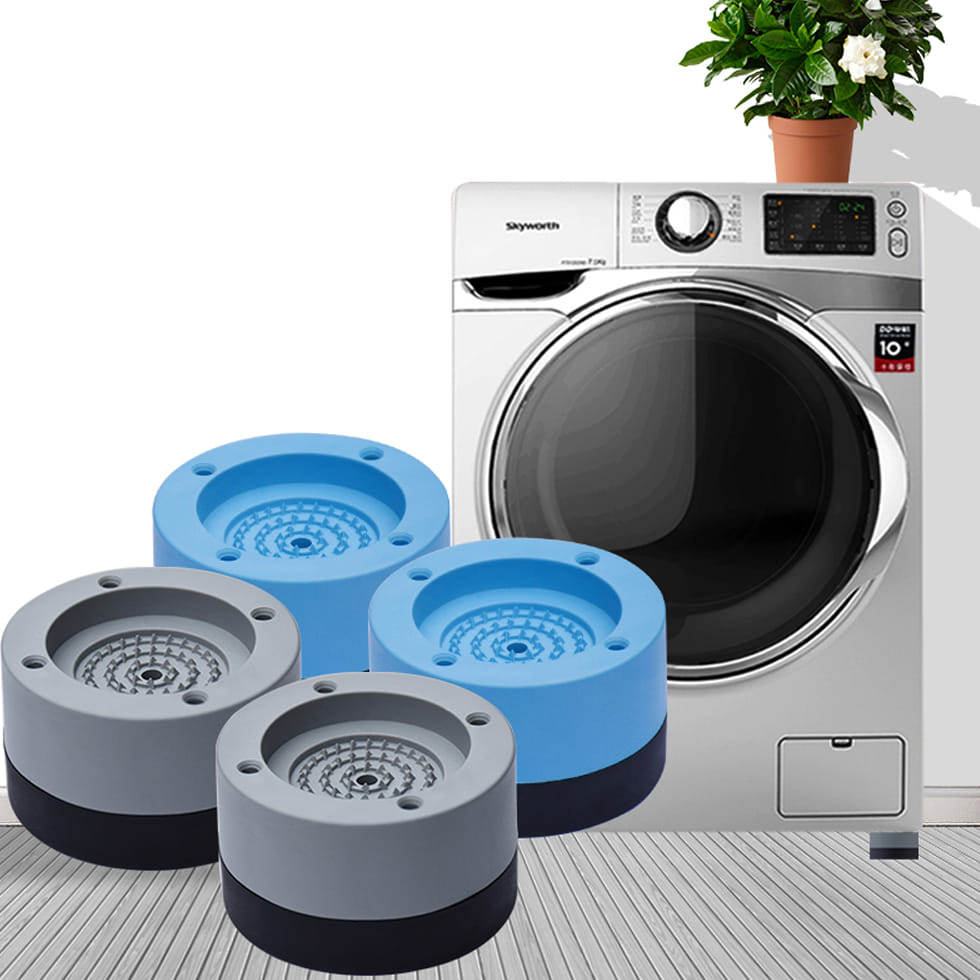 Đế cao su chống rung máy giặt bộ 4 chiếc chống rung chống ồn hiệu quả
