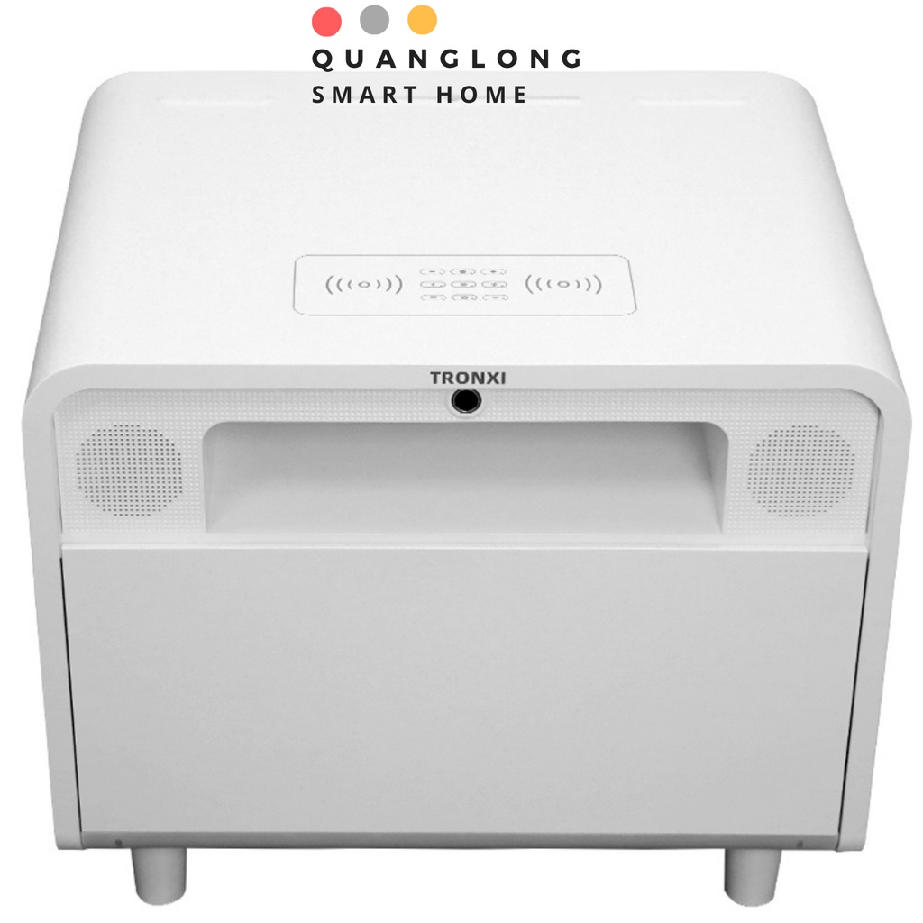 Tủ đầu giường thông minh có khóa vân tay.Tab đầu giường mini Tronxi TG -A5627 Hàng nội địa trung
