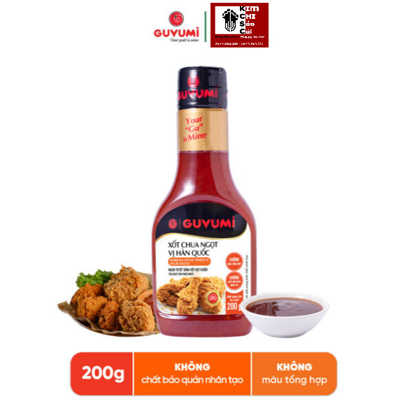 Sốt Chấm Thịt Nướng Hàn Quốc Chua Ngọt  Guyumi  200Gr - GIÁ SIÊU RẺ VÀ HẤP DẪN