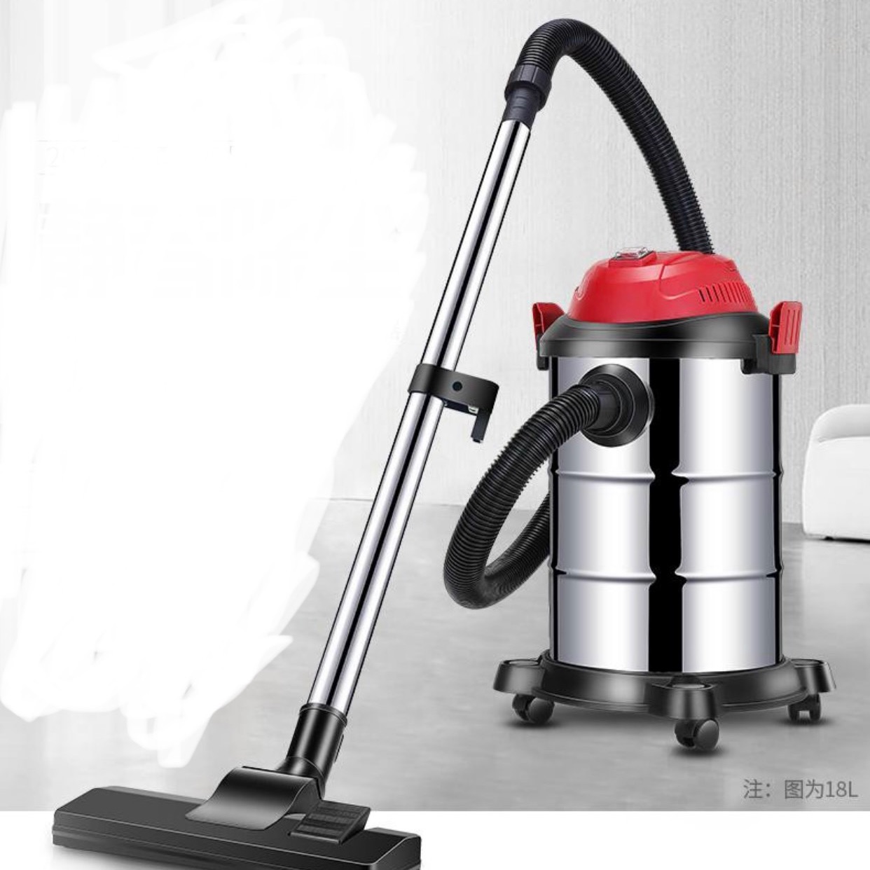 Máy hút bụi công nghiệp dung tích 18 lít . hãng royalstar 83c1