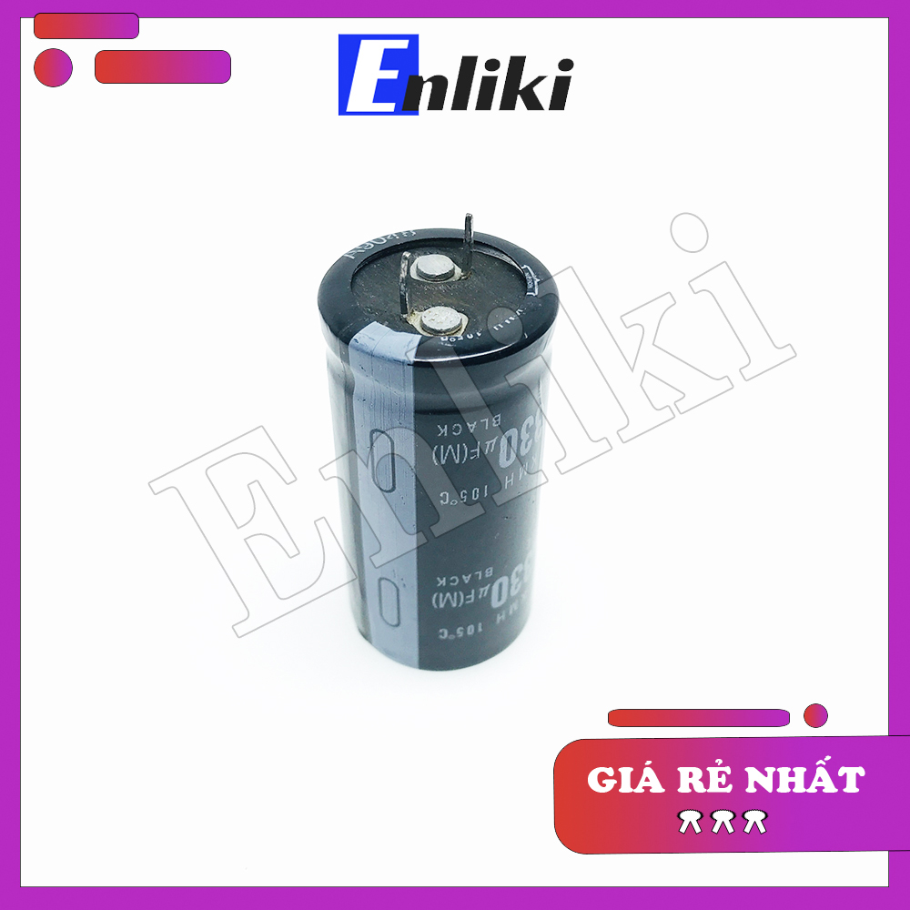 Tụ 330uf 450v kích thước 25x50mm
