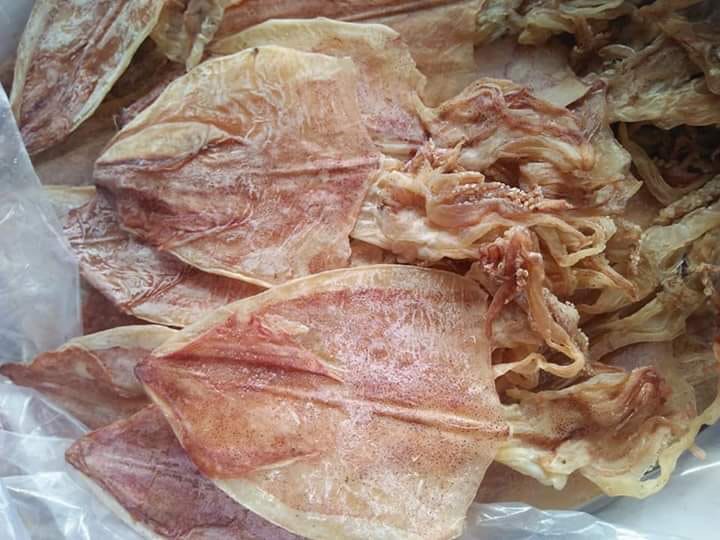250g Mực khô size mini 100 con/kg ngọt thịt  Đặc sản Vân Đồn