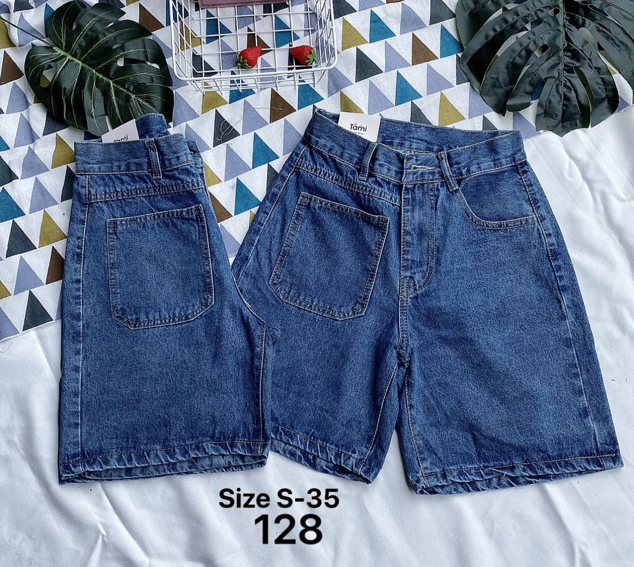 👖Quần short ngố jean nữ, Hàng vnxk🕳có size lớn ,S đến size 35