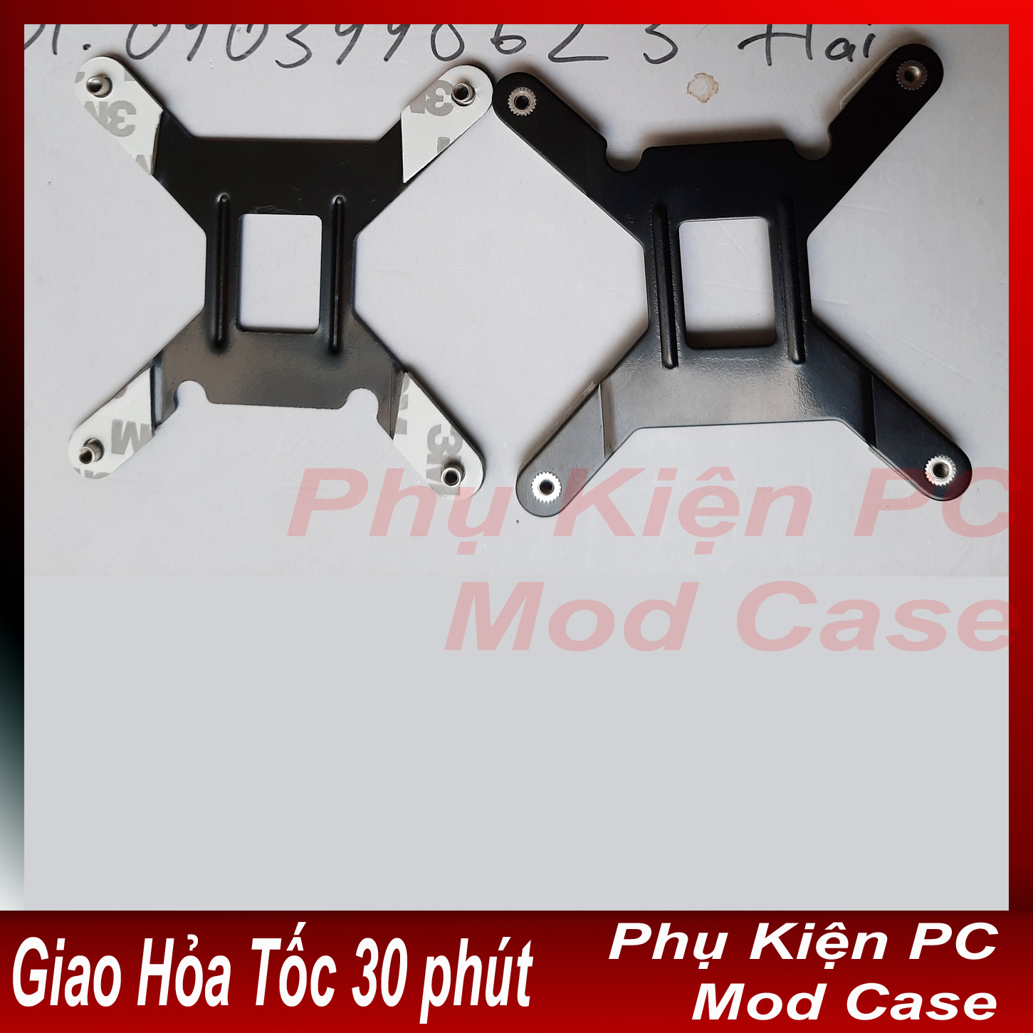 Backplate 115x 1200 kim loại dầy chống cong main