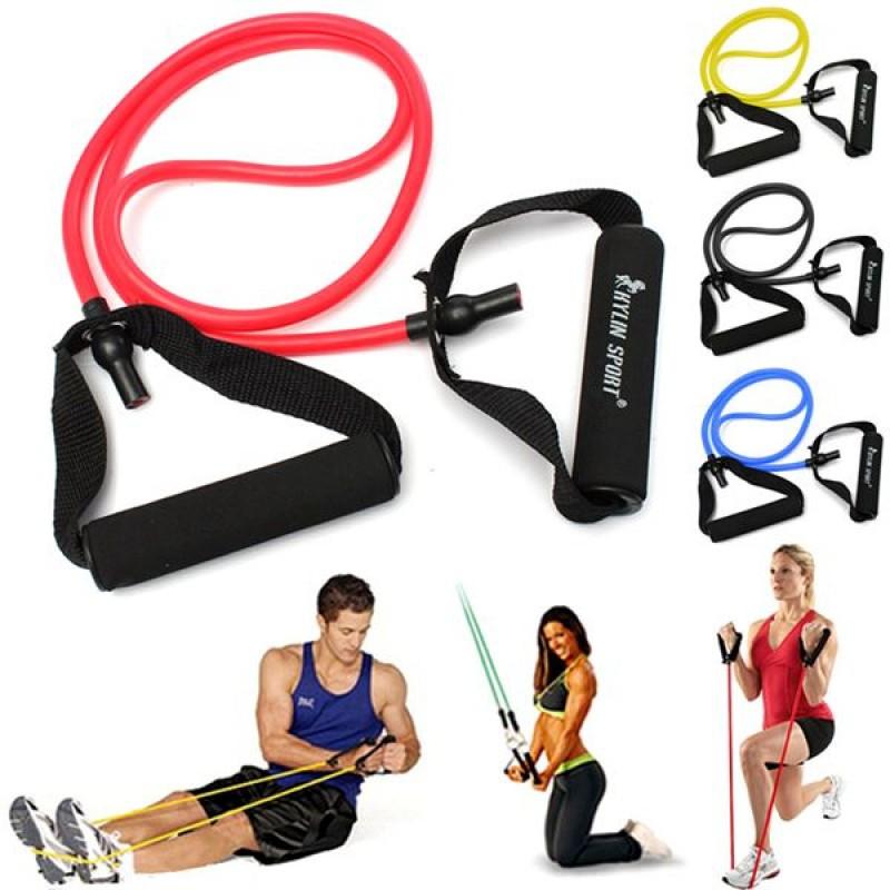 Bộ 5 Dây Đàn Hồi Tập Thể Hình /Dụng cụ tập gym, Dây đàn hồi tập gym, Đồ tập gym/ Trọn gói ngay tại nhà /dây đàn hồi tập thể hình gọn nhẹ, có tính đàn hồi cao, bền, an toàn. Bảo hành 1 đổi 1
