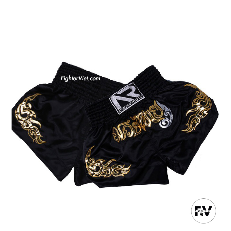 Quần muay thái another boxer - chất liệu satin cao cấp sang trọng 2021