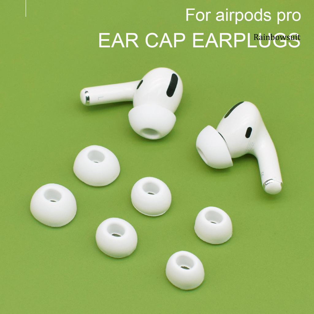 Một Cặp Nút Bọc Tai Nghe Chất Liệu Silicon Chống Trượt Cho Airpods Pro