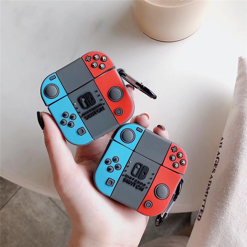 Vỏ bọc Silicon bảo vệ tai nghe Airpod 2, Airpiods Pro kiểu dáng Hoạt Hình dể thương - Case Silicon Airpods 2 inpods 12 i12