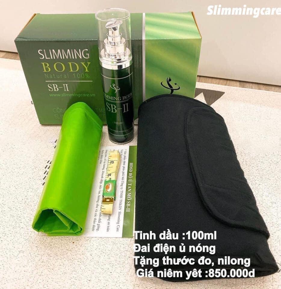Bộ Ủ Quấn Nóng Slimming Body SB-2 Hồ Ngọc Hà, Ủ Nóng Tan Mỡ, Siết Eo Thon Gọn, Đánh Bay Mỡ Thừa