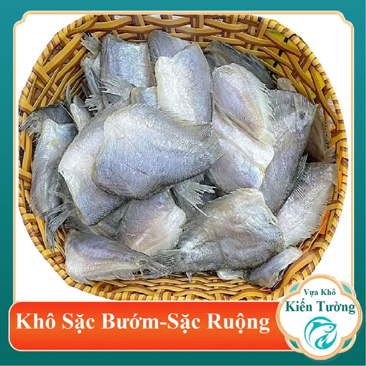 1 kg khô cá sặc bướm loại 1- vựa khô kiến tường