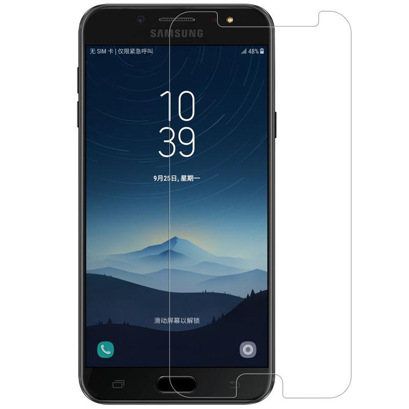 Combo 2 kính cường lực cho Samsung J7 Duo kính trong suốt không full màn hình
