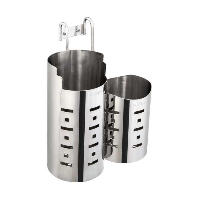 Ống đũa 2 ngăn inox sus 304 cao cấp yamato - 02