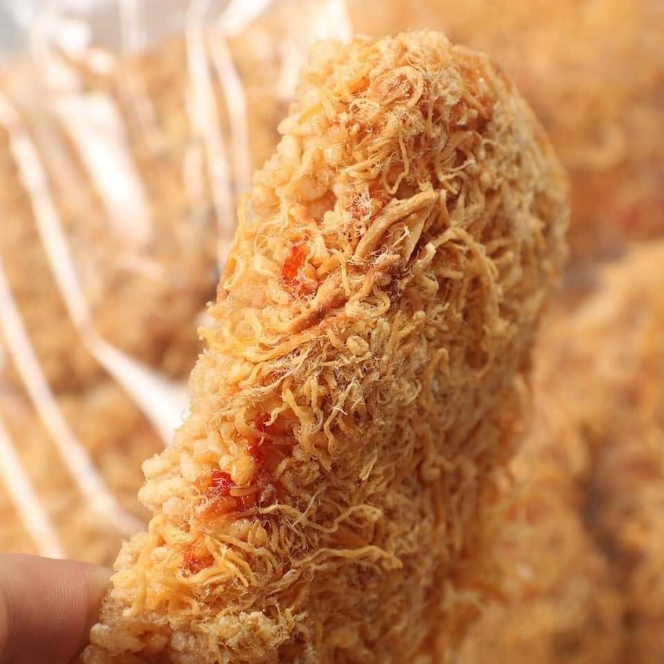 Cơm cháy chà bông gina foods - đồ ăn vặt siêu ngon