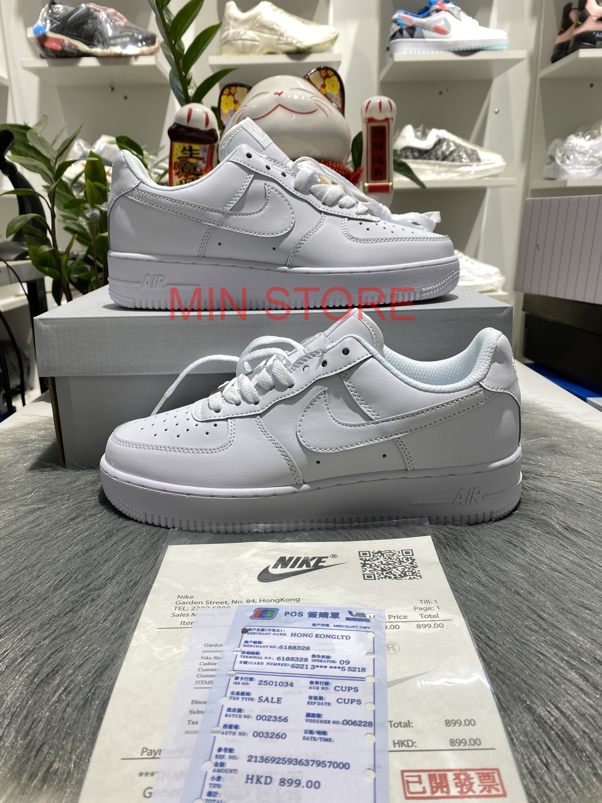 Giày AF1 trắng full, siêu phẩm sneaker mới nhất, full size nam nữ