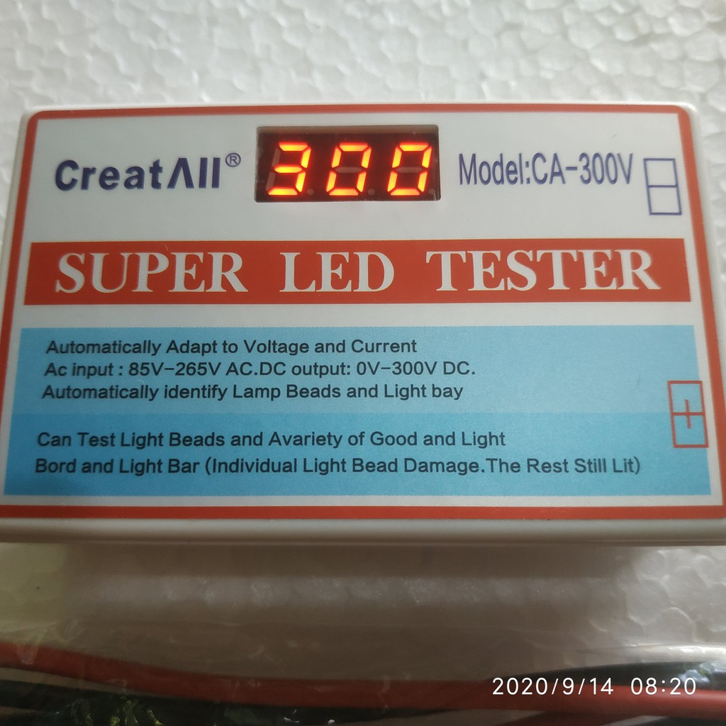 Máy test đèn led tivi ca-300v