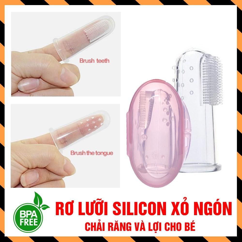 Combo 4 tưa lưỡi Sillicon cho bé SHOPMEBEE