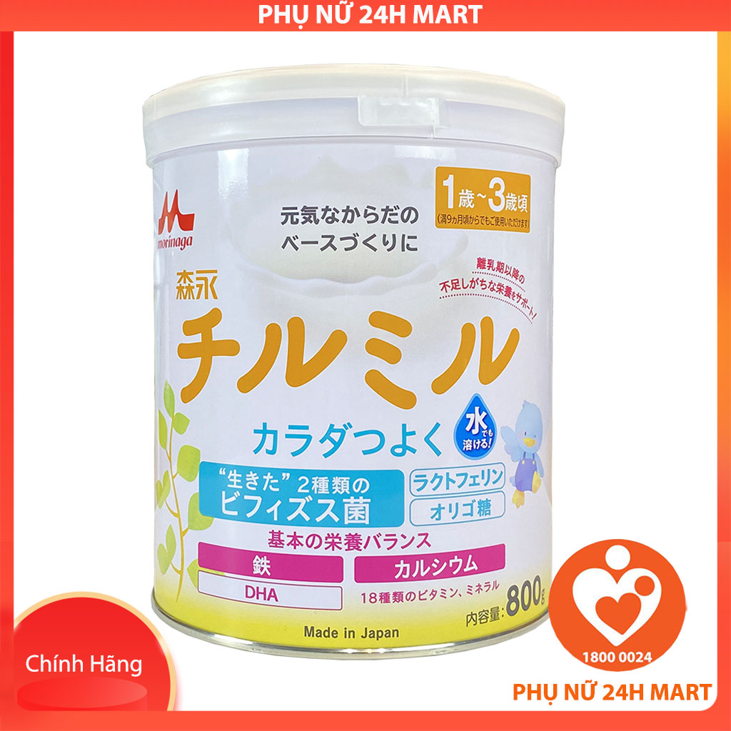 Sữa Morinaga 800g Số 9 Nội Địa Nhật Bản Cho Bé 1-3 Tuổi, Sữa Chống Táo Bón Cho Bé, Sữa Mát Cho Bé, Sữa Nhật, Sữa Bột Cho Bé