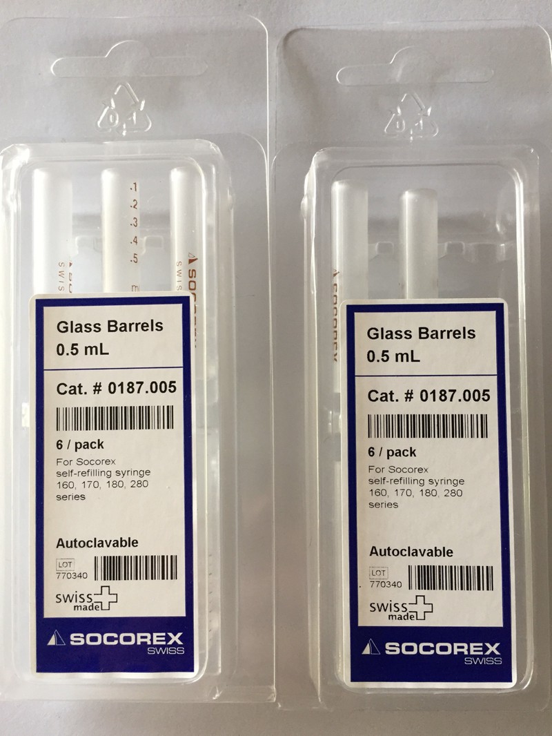 Ống thủy Socorex 0,5ml