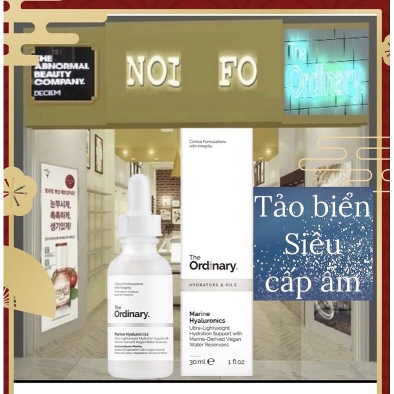 VOUCHER 12% Tinh chất cấp nước dưỡng căng da Marine Hyaluronics 30ml
