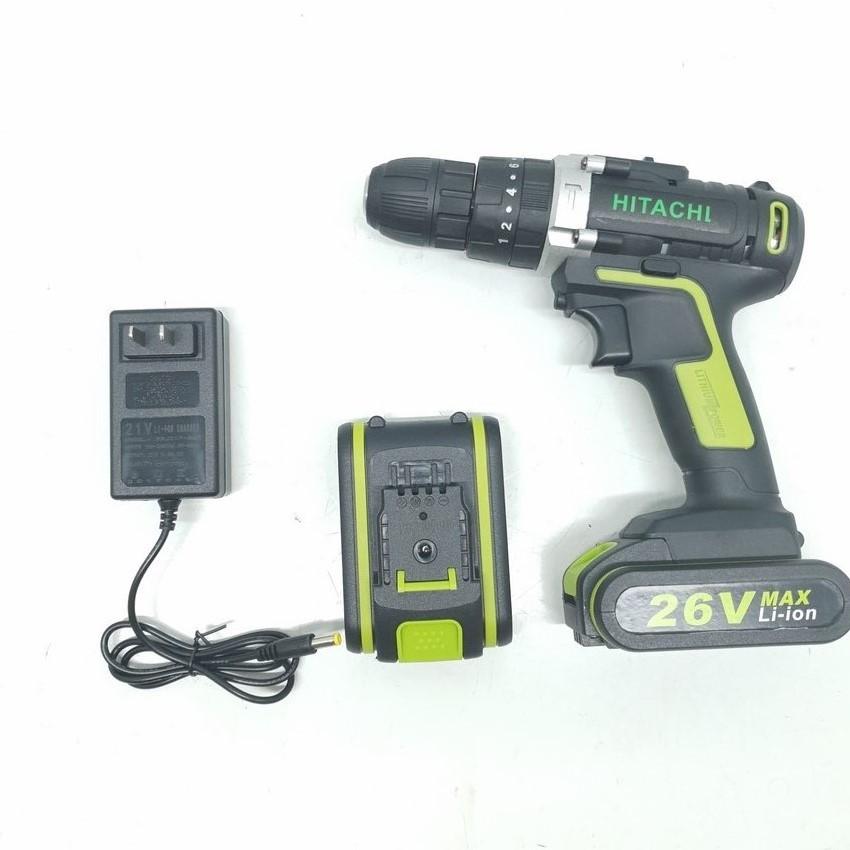 Khoan pin hitachi 26v + 2 pin 26v new 2019