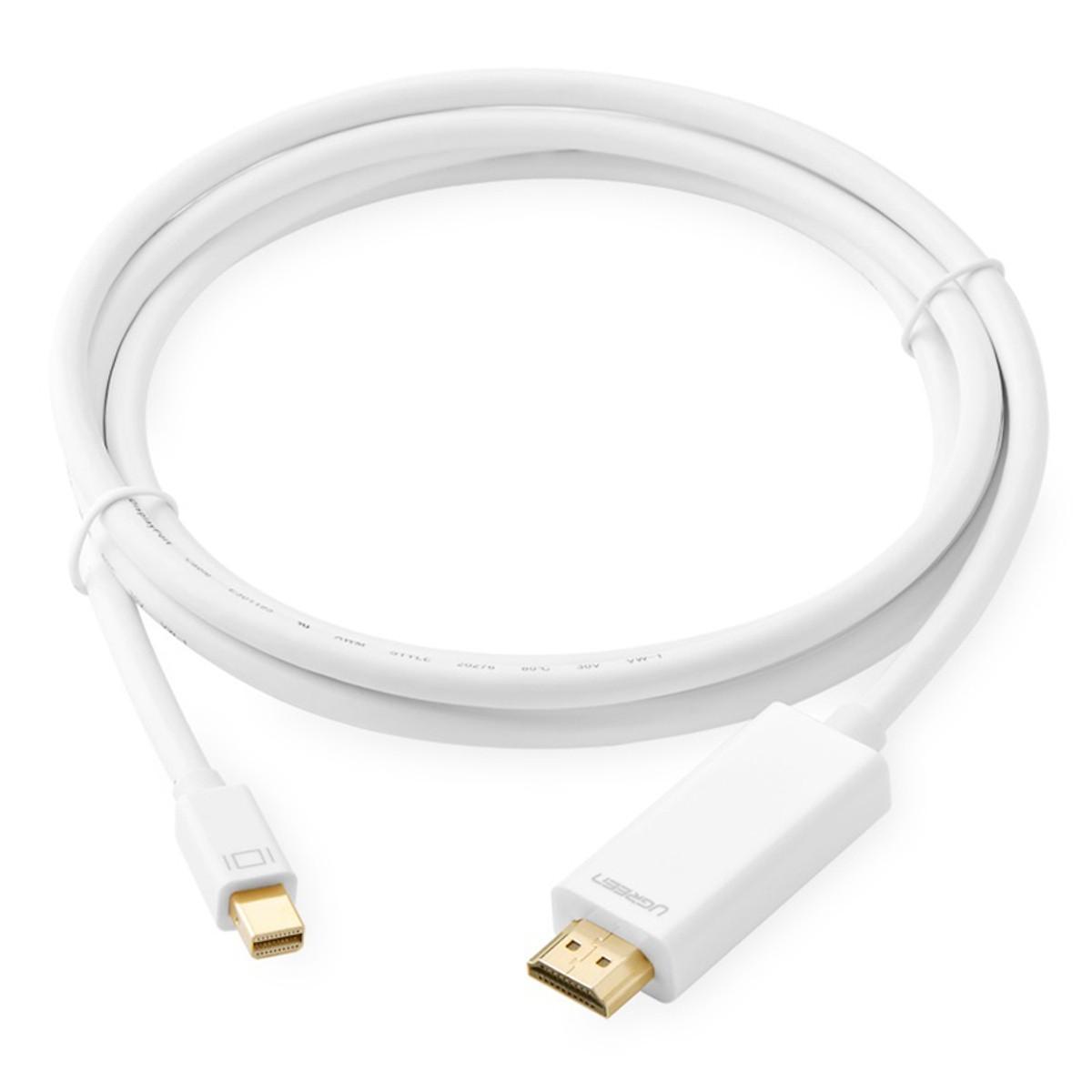 Cáp chuyển đổi mini displayport sang hdmi 1.5m ugreen 10449 chính hãng