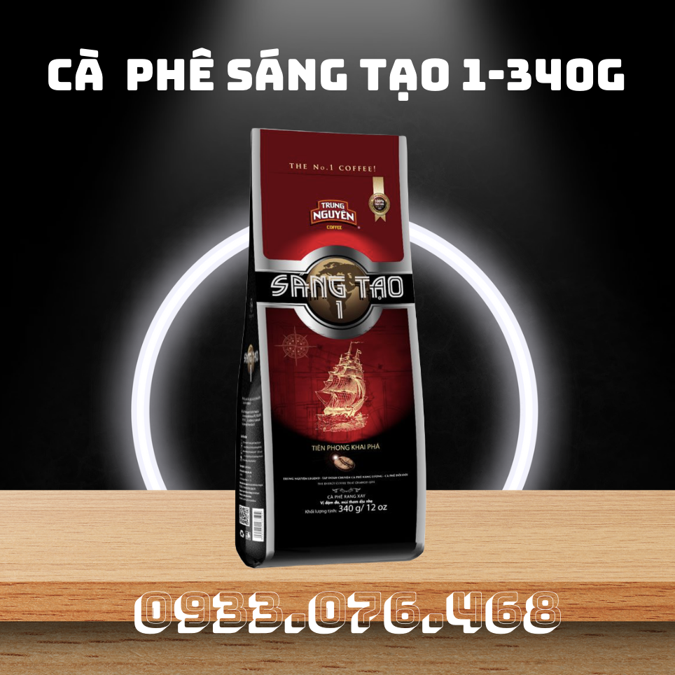 Bộ 10 gói cà phê sáng tạo 1 -340gram- cà phê trung nguyên legend giá sỉ