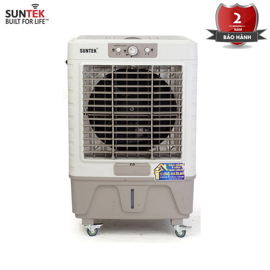 Quạt điều hòa hơi nước - máy làm mát không khí công suất cao suntek l-500 knob 180w - hàng chính hãng - bảo hành 24 tháng