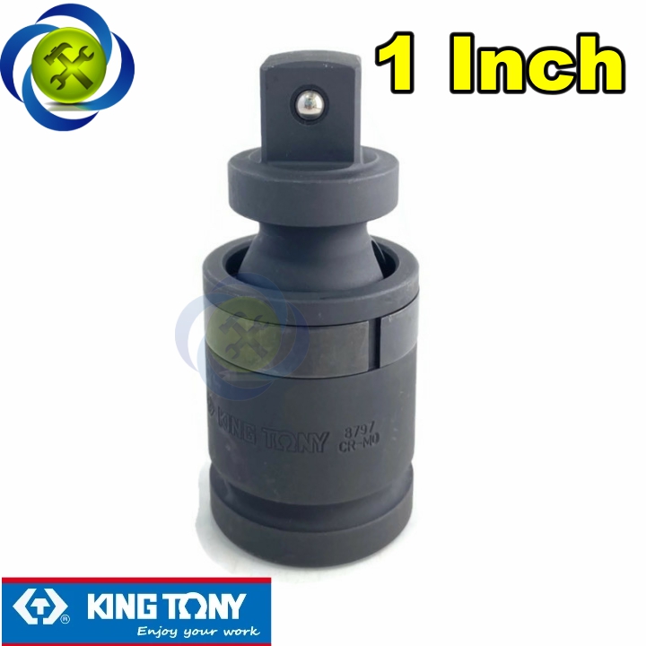 Đầu lắc léo đen 1 inch Kingtony 8797
