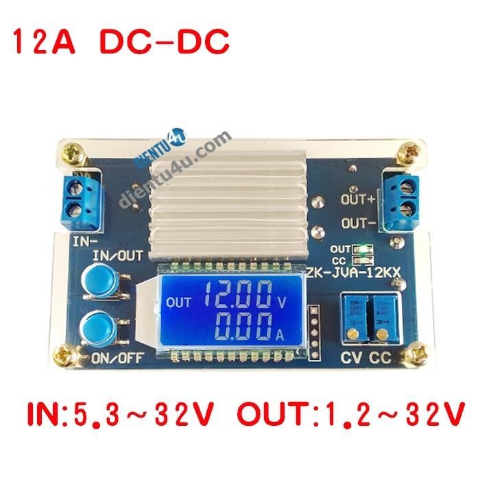 Mạch nguồn hạ áp hiển thị lcd 12a 12kx