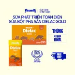 Thùng 48 hộp sữa bột pha sẵn Vinamilk Dielac Alpha Gold 110ml - Sữa nước hỗ trợ phát triển trí não của trẻ, tăng cân, chiều cao (Sữa dành cho trẻ em trên 1 tuổi)
