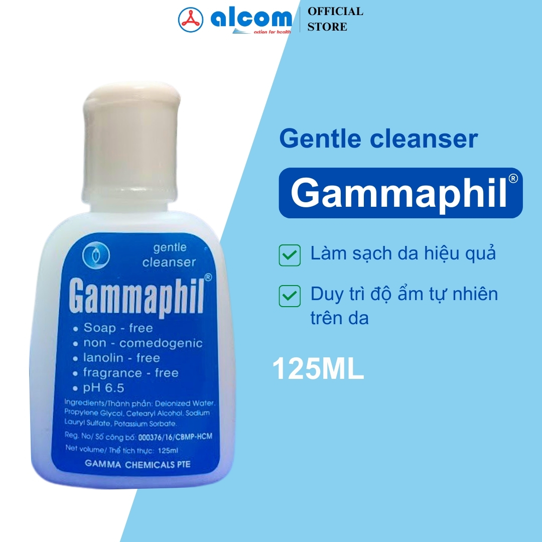 Sữa Rửa Mặt Gammaphil 125ml Cho Mặt & Toàn Thân