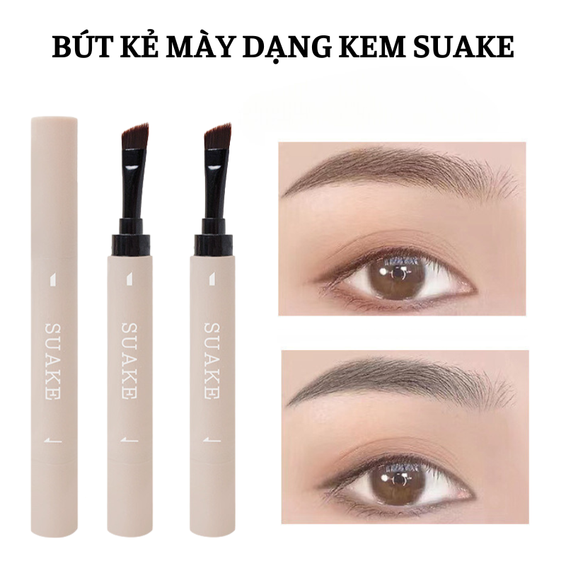  Bút Kẻ Chân Mày Dạng Cream Bền Màu Không Thấm Nước Không Thấm Mồ Hôi Mịn Và Lâu trôi 