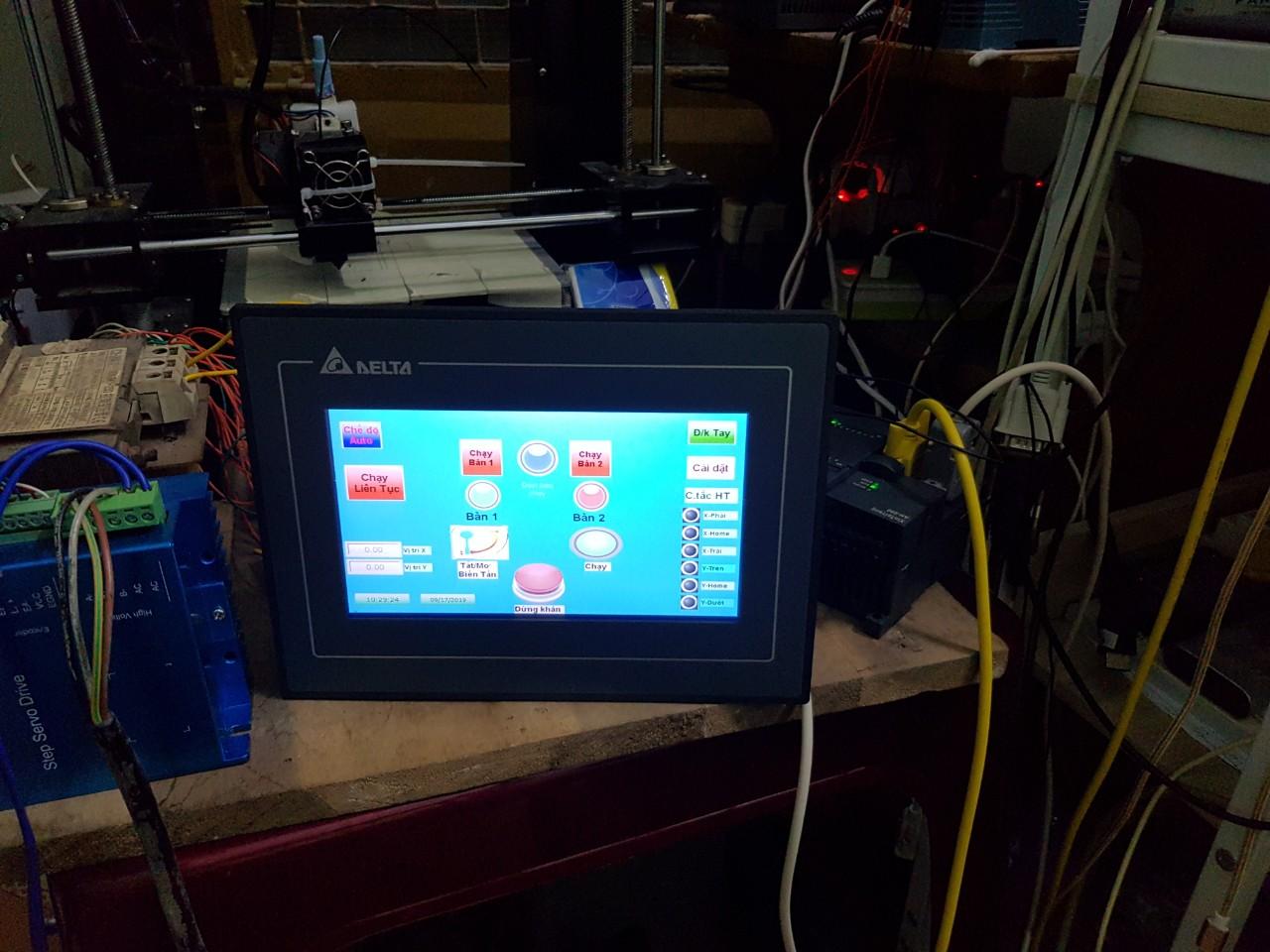 Màn hình hmi delta dop 107bv - 7 inch 65k màu - cảm ứng cực chuẩn