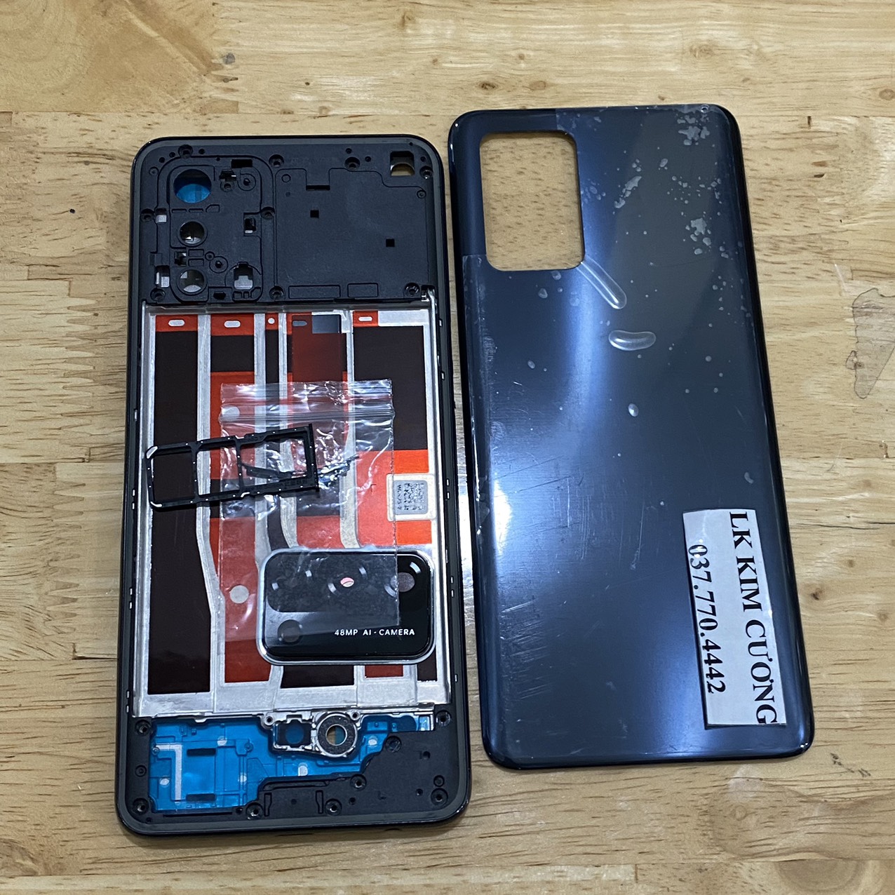 Bộ vỏ oppo a74 4g