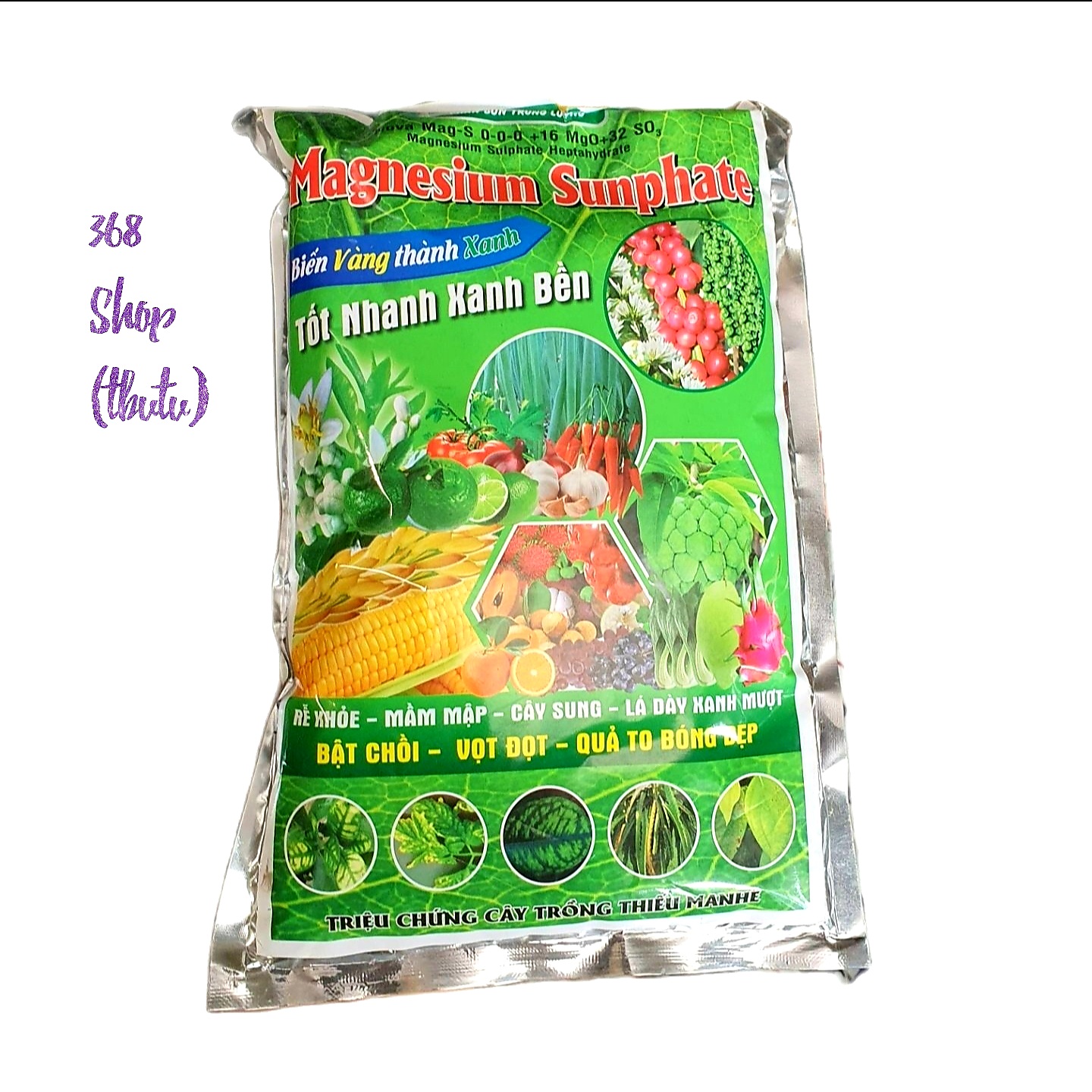 💎 biến vàng thành xanh 💖 phân bón lá magnesium sunphate nova mag-s 0-0-0+16 mgo+32 so3