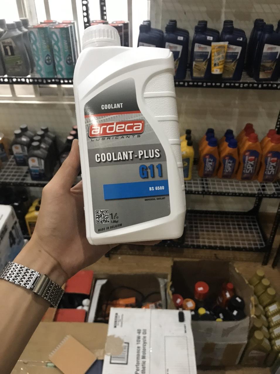 Nước làm mát Ardeca Coolant Plus G11 dung tích 1L