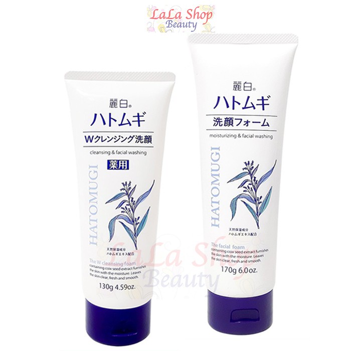 Sữa rửa mặt trắng da ý nhĩ nhật bản 170g.