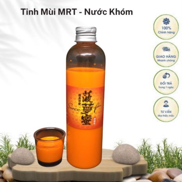 01 Chai hương liệu mrt khớm MRT chuyên câu cá rô phi-chép-Made in Taiwan-MỒI Nước mrt khớm