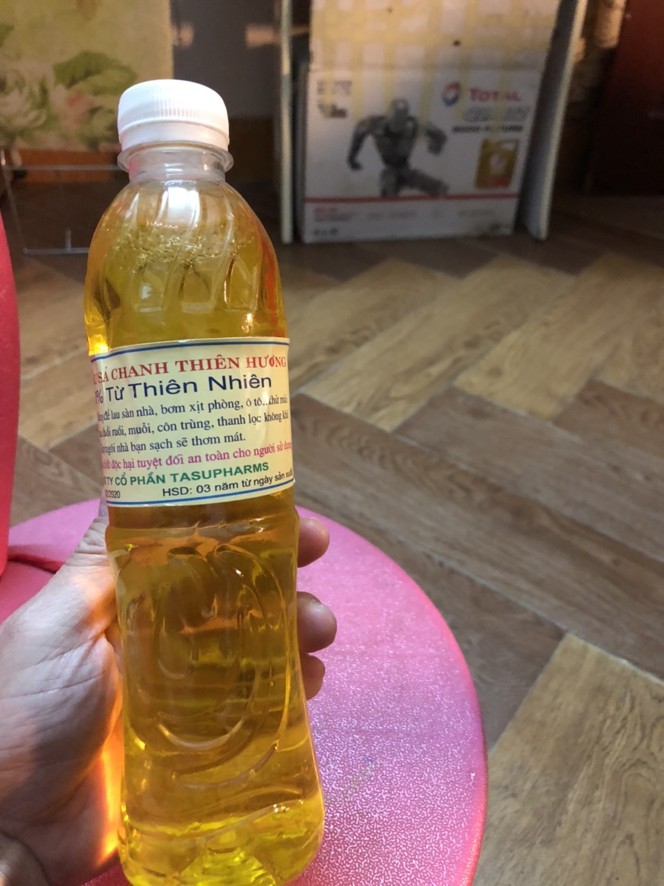 Tinh dầu sả chanh thiên nhiên Thiên Hương chai 500ml