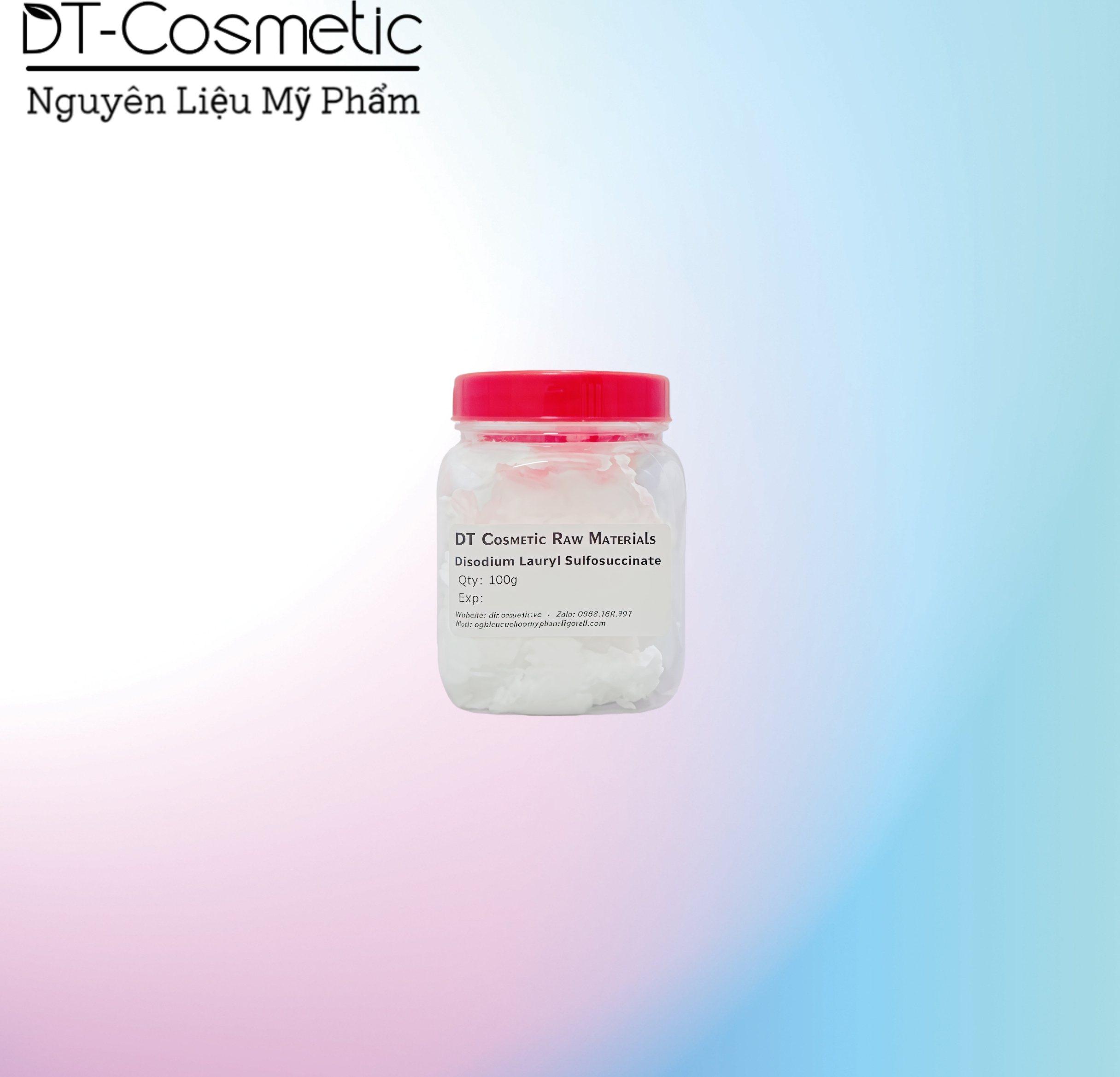 100g/1KG Disodium Lauryl Sulfosuccinate (DLSS) - Chất Tạo Bọt Không Sulfate - Nguyên Liệu Mỹ Phẩm