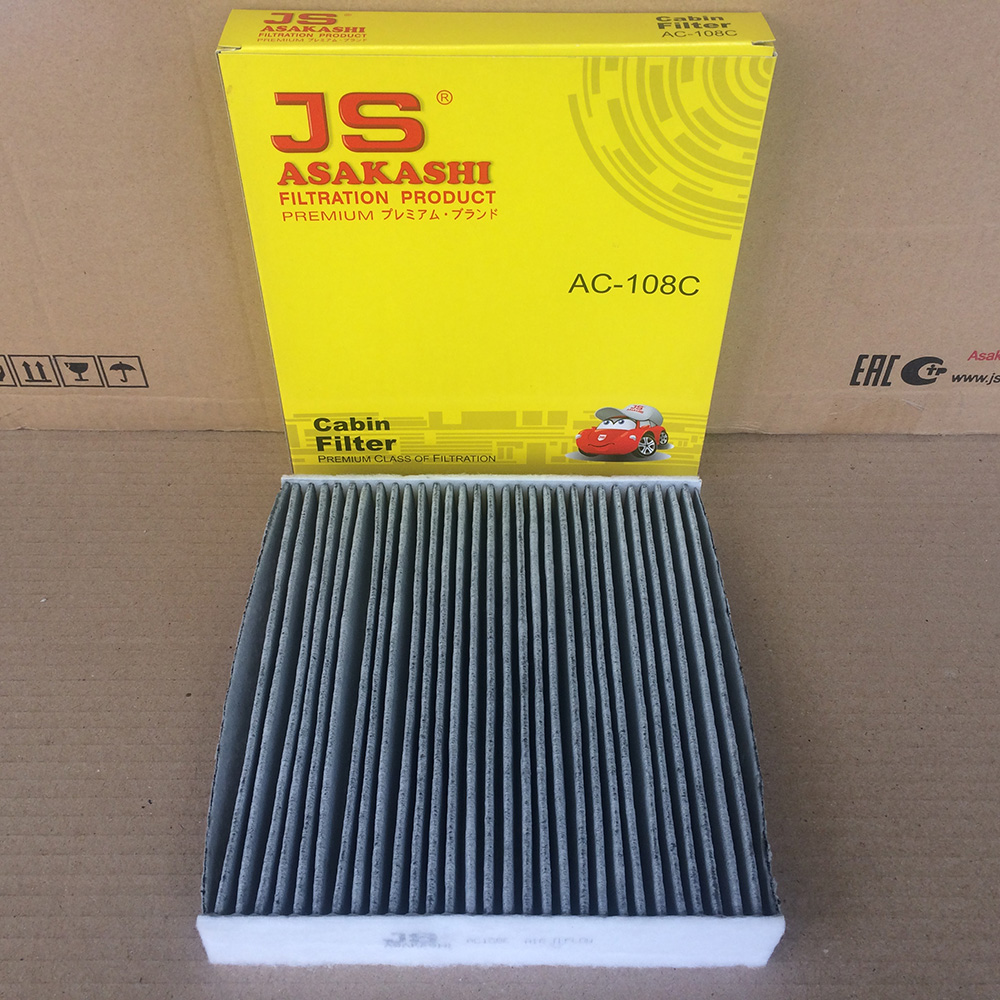 [HCM]Lọc gió điều hòa lọc gió máy lạnh carbon Toyota Innova Fortuner Camry Vios Corolla Altis Prado Sienna RAV-4 AC108C JS Asakashi