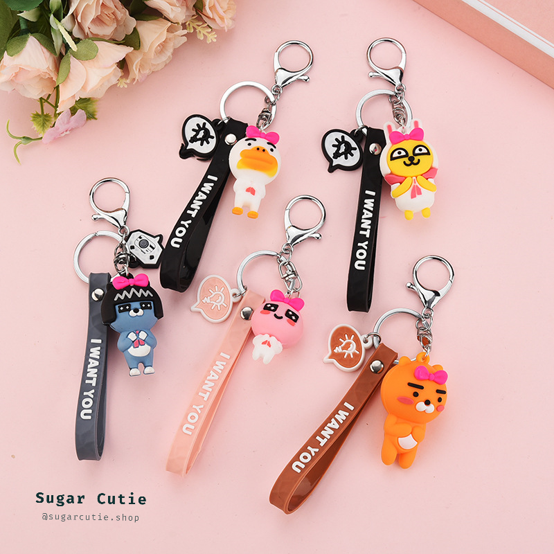 Móc khóa Kakao Talk Hàn Quốc charm bag phụ kiện