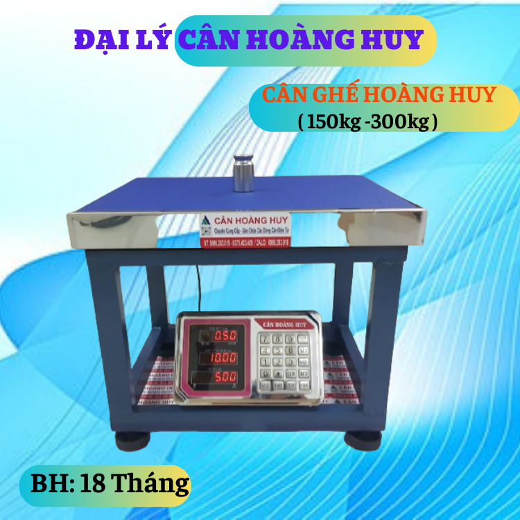 Cân ghế điện tử tính tiền NiNDa dùng cho cân hàng hóa cồng kềnh
